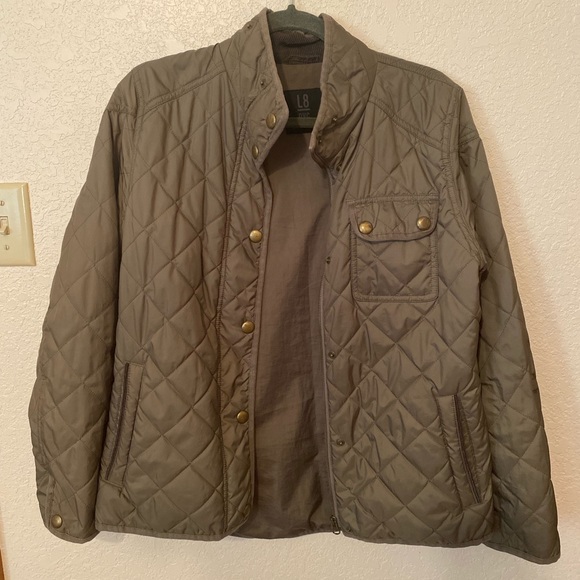 L8 NYC Jackets & Coats Olive Green Quilted Jacket Poshmark